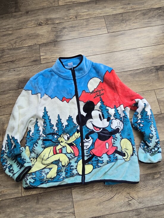 Disney Jackets & Blazers - Mickey Mouse Disney & Friends Fleece Jacket Sweater Xl